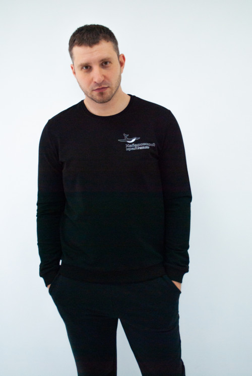 Джемпер мужской принт кит от АИР