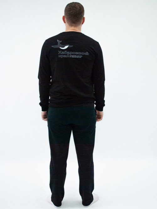 Джемпер мужской принт кит от АИР