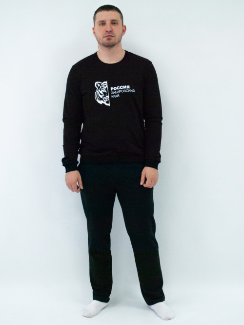 Джемпер мужской принт тигр от АИР