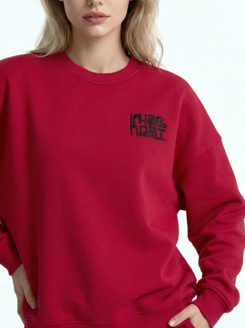 Свитшот оверсайз Хаб край/Тигр от АИР