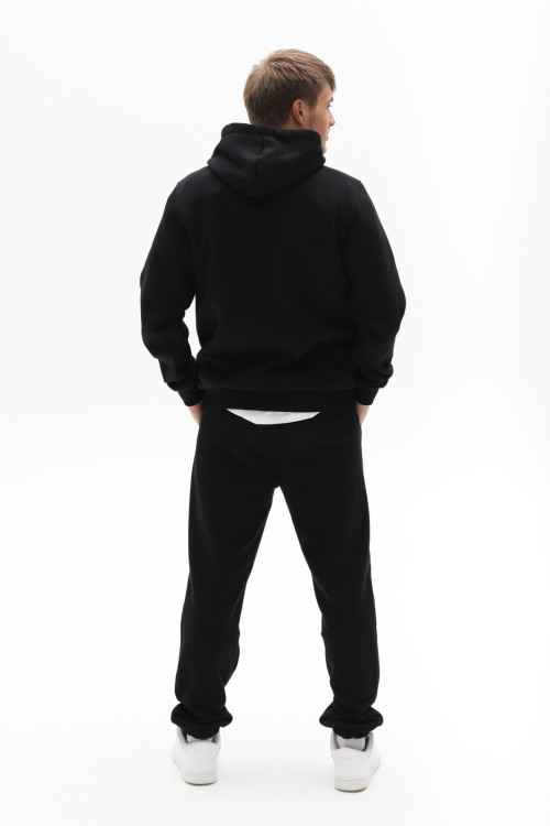 Джемпер мужской черный принт тигр от АИР