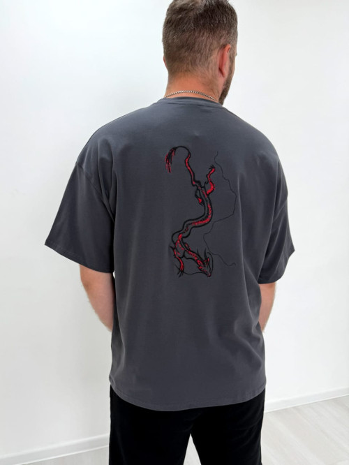 Футболка оверсайз Амур/Дракон от АИР