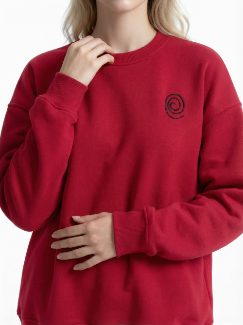 Свитшот оверсайз Спираль/Петроглиф от АИР