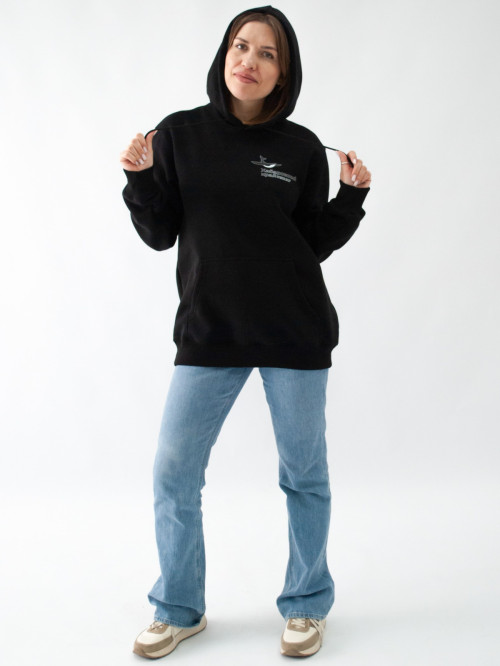 Джемпер женский черный принт кит от АИР