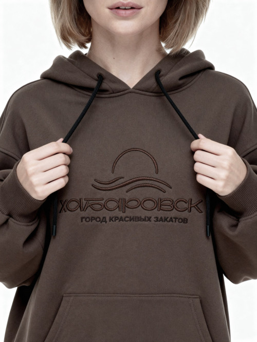 Худи оверсайз Хабаровск/Аист от АИР