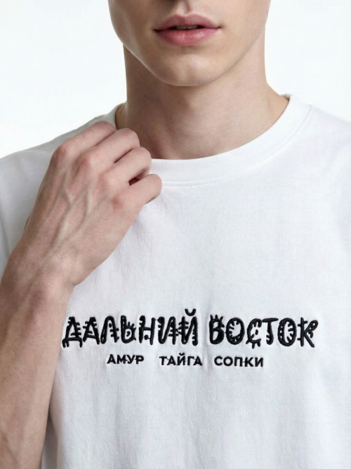 Футболка оверсайз ДВ/петроглиф от АИР