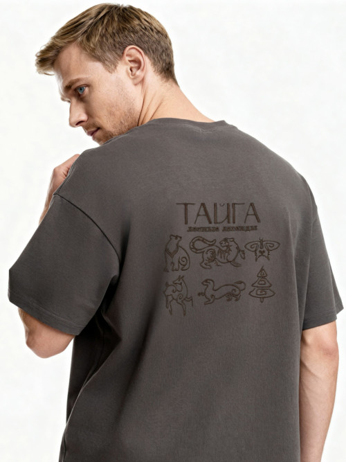Футболка оверсайз Тайга от АИР