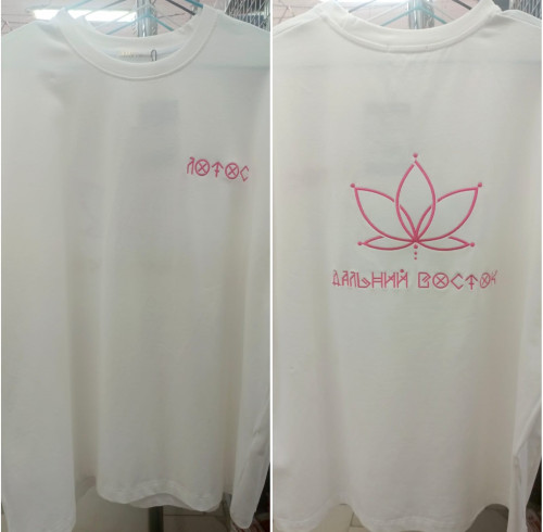 Футболка оверсайз Лотос/ДВ от АИР