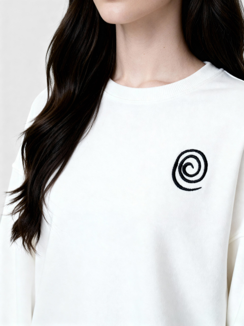 Свитшот оверсайз Спираль/Петроглиф от АИР
