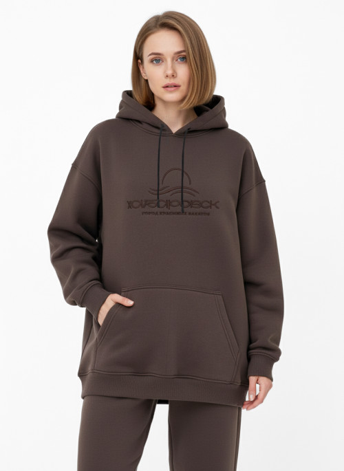 Худи оверсайз Хабаровск/Аист от АИР