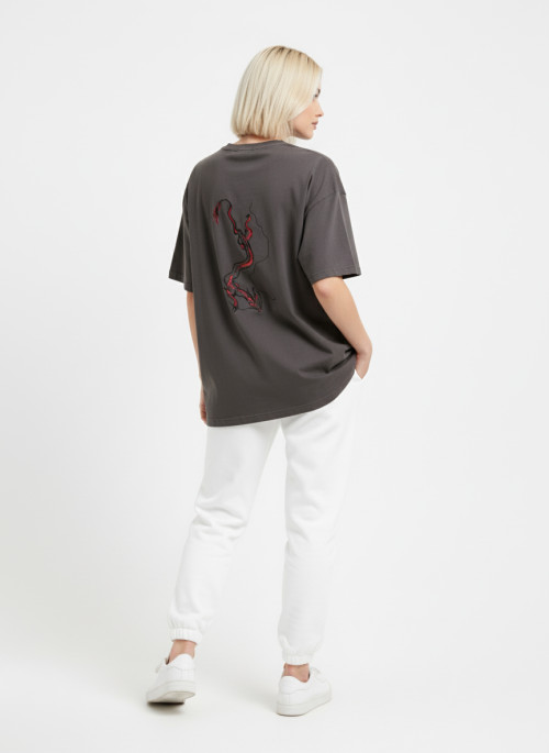 Футболка оверсайз Амур/Дракон от АИР