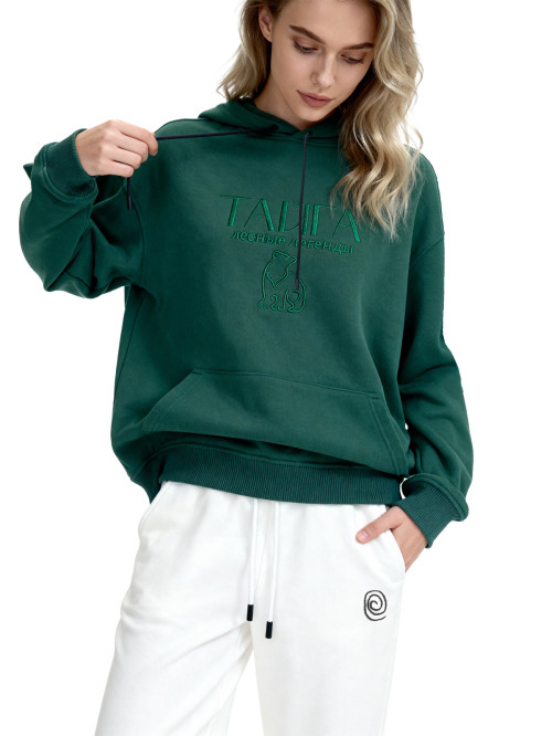 Худи оверсайз вышивка Тайга от АИР