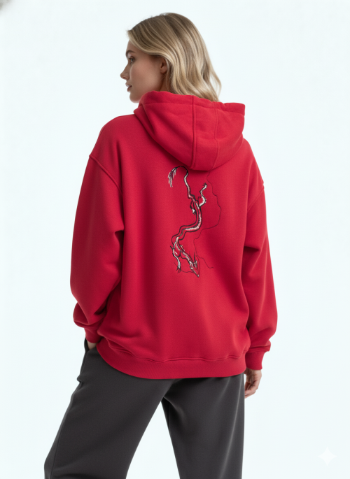 Худи оверсайз Амур/Дракон от АИР