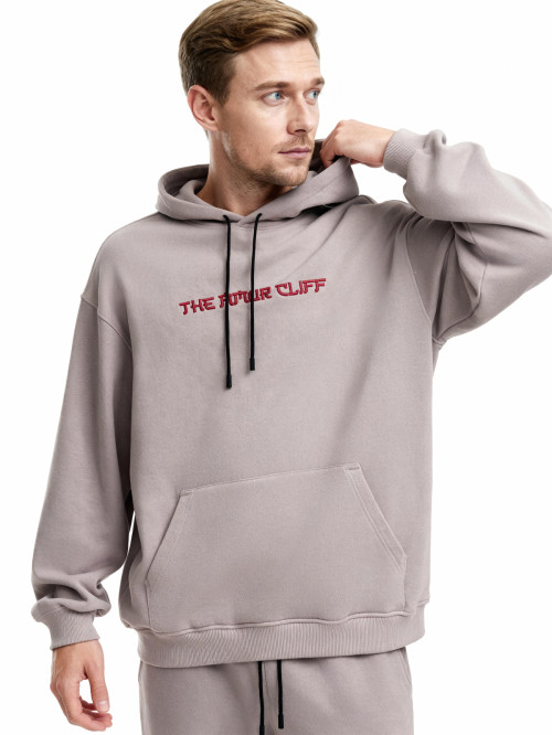 Худи оверсайз вышивка Утес от АИР