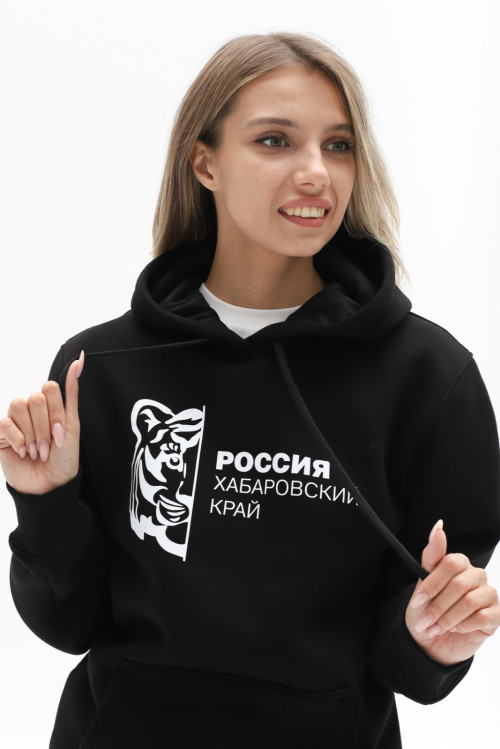 Джемпер женский черный принт тигр от АИР