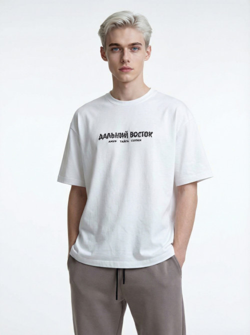 Футболка оверсайз ДВ/петроглиф от АИР
