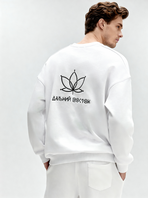 Свитшот оверсайз ДВ/Лотос от АИР