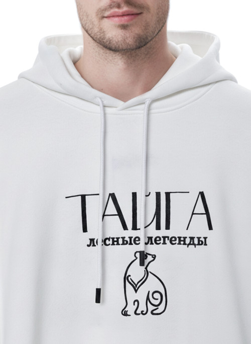 Худи оверсайз вышивка Тайга от АИР