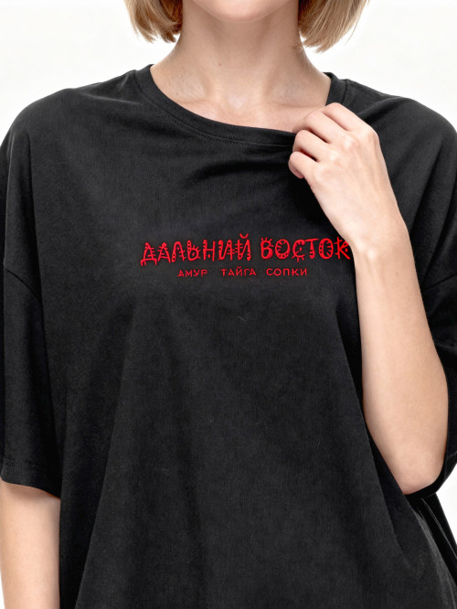 Футболка оверсайз ДВ/Петроглиф от АИР