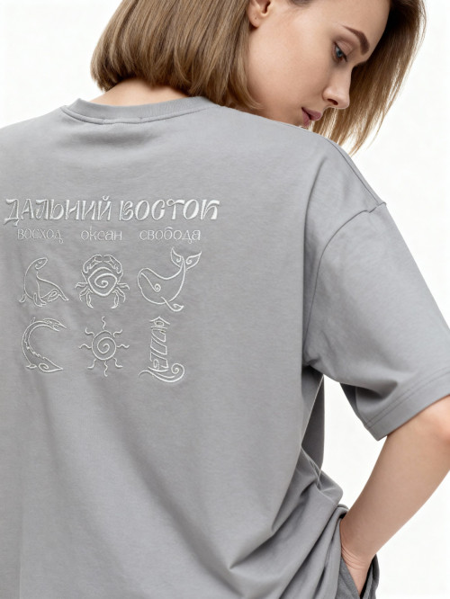 Футболка оверсайз Морские жители от АИР