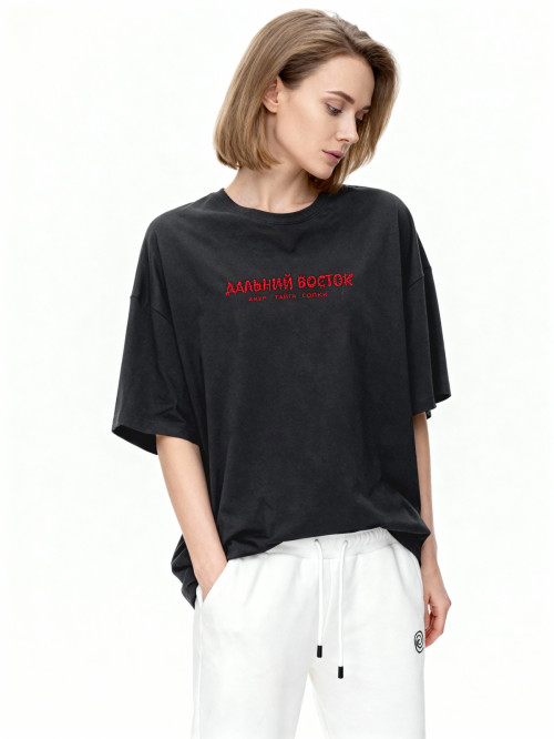 Футболка оверсайз ДВ/Петроглиф от АИР
