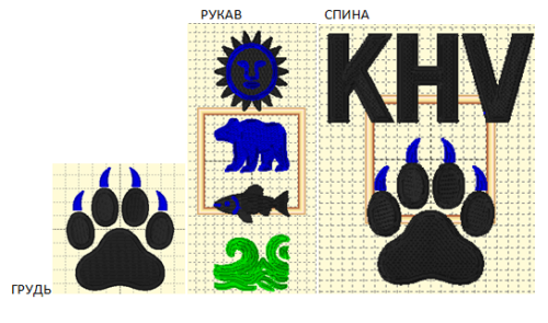 Худи оверсайз KHV лапа от АИР