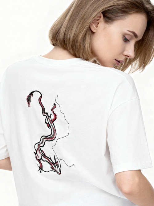 Футболка оверсайз Амур/Дракон от АИР