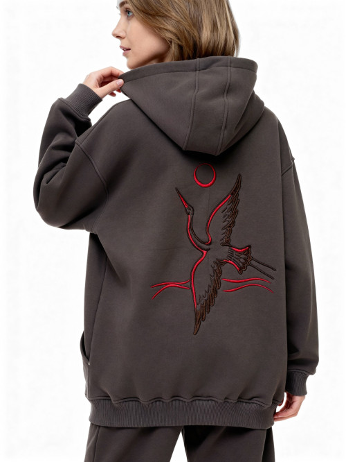 Худи оверсайз Хабаровск/Аист от АИР