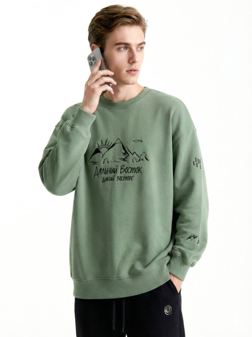 Свитшот оверсайз горы ДВ от АИР