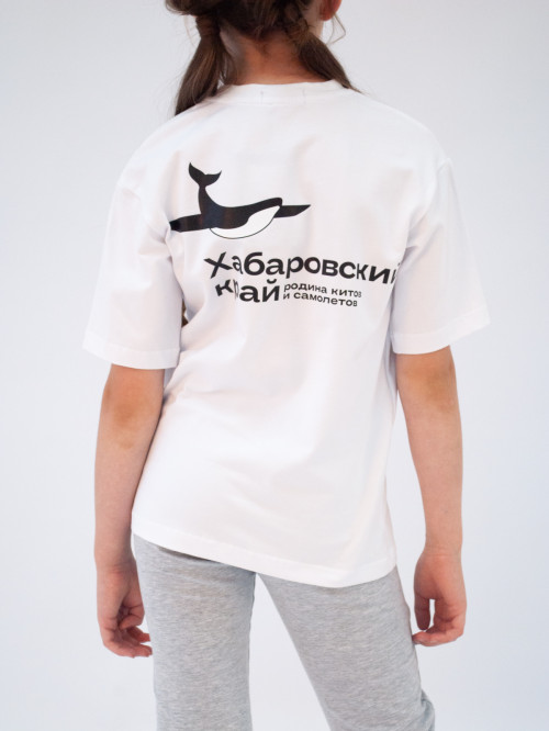 Футболка для девочки принт кит от АИР