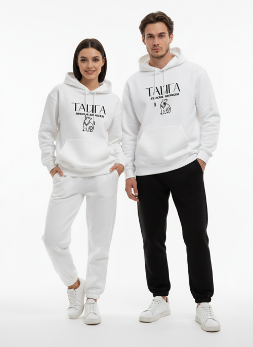 Худи оверсайз вышивка Тайга от АИР