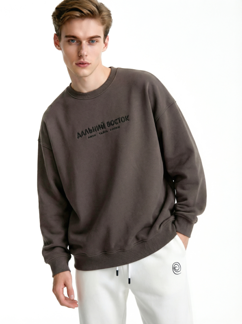 Свитшот оверсайз ДВ/Петроглиф от АИР