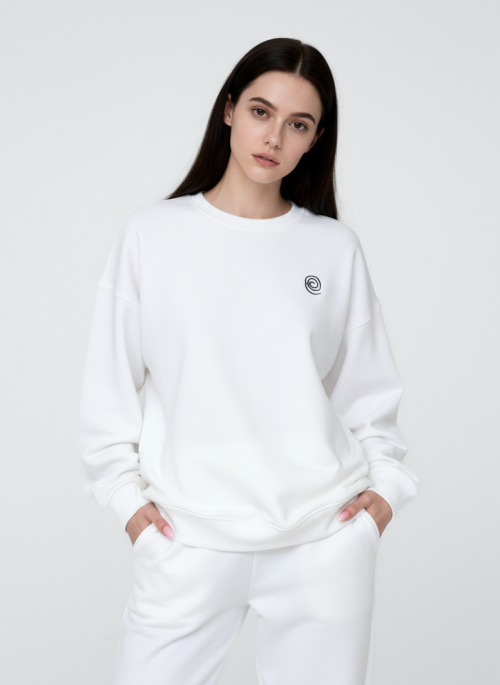 Свитшот оверсайз Спираль/Петроглиф от АИР