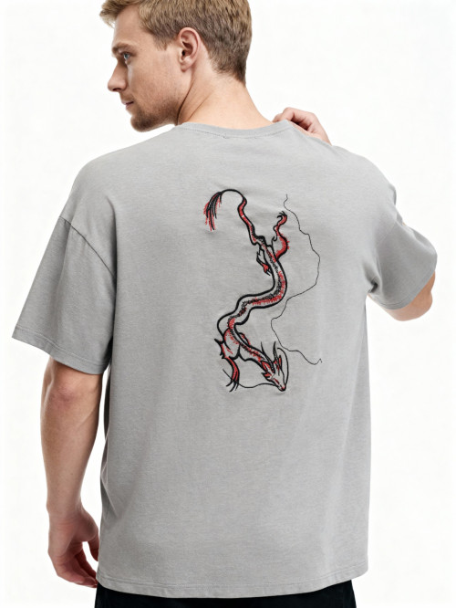 Футболка оверсайз Амур/Дракон от АИР