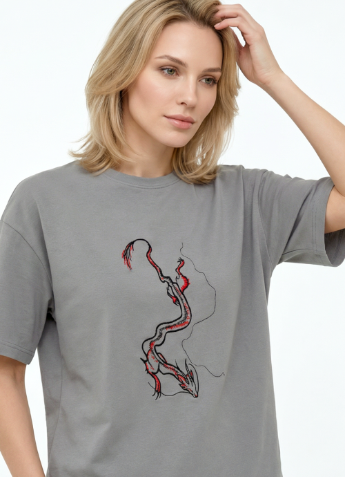 Футболка оверсайз Дракон от АИР