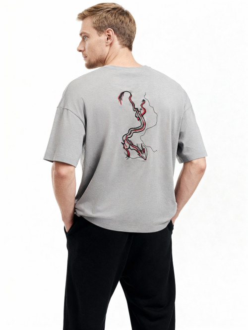 Футболка оверсайз Амур/Дракон от АИР