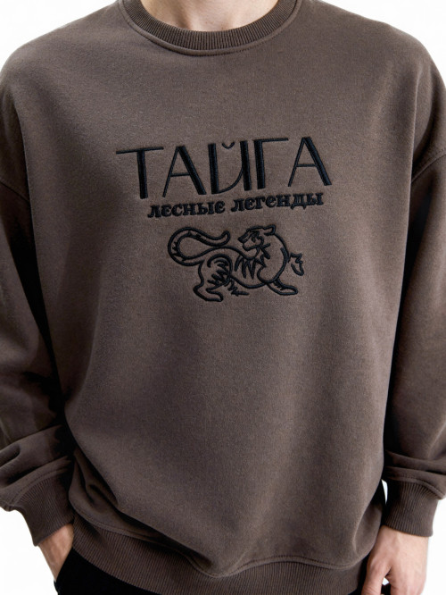 Свитшот оверсайз Тайга от АИР