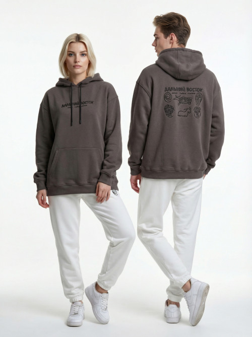 Худи оверсайз ДВ Петроглиф от АИР