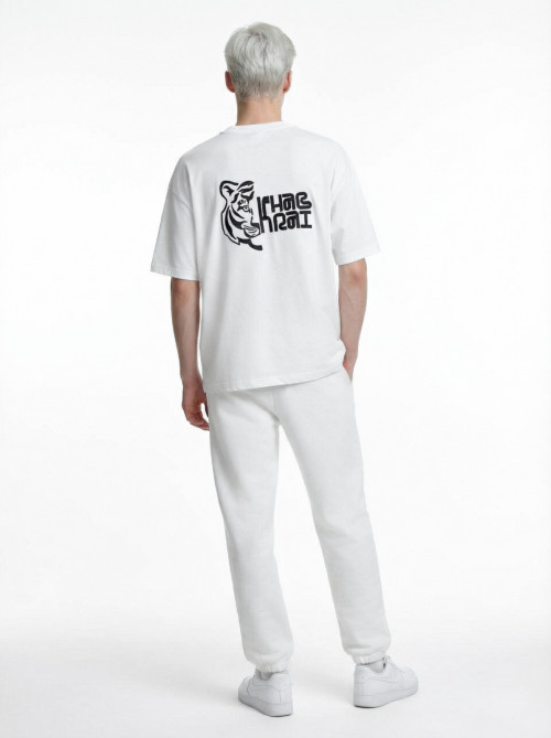 Футболка оверсайз Хаб край/Тигр от АИР