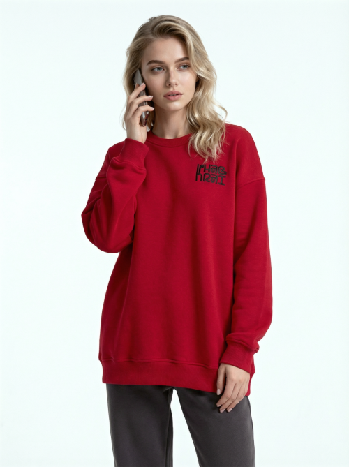 Свитшот оверсайз Хаб край/Тигр от АИР